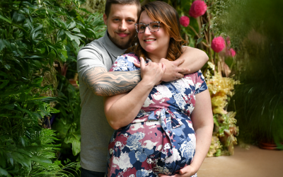 Tiffany & Tim’s Golden Hour Maternity Session